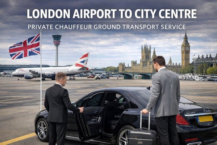 Aeroporto da Cidade de Londres Para OU Do Centro da Cidade de Londres (UM CAMINO)