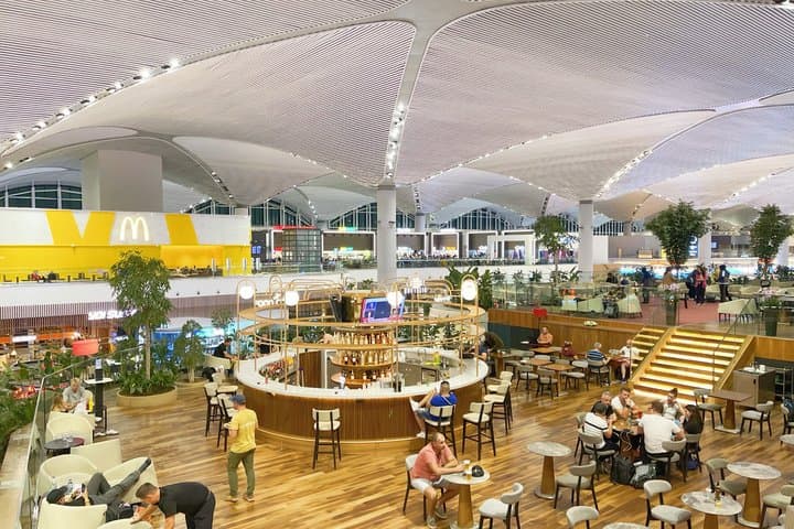 Acesso ao VIP Lounge do Aeroporto Internacional de Istambul IST