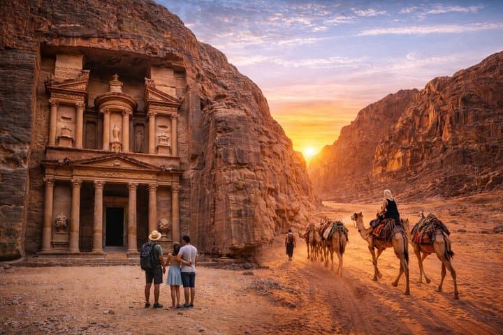 De Amã: Dia Inteiro Petra ou Petra & Wadi Rum