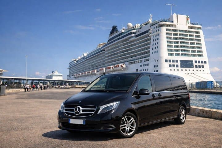 Transfer privado de Porto de Civitavecchia para Roma