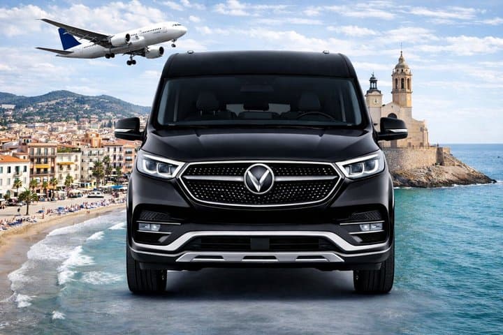 Transporte privado de chegada do aeroporto de Barcelona para o centro da cidade de Sitges