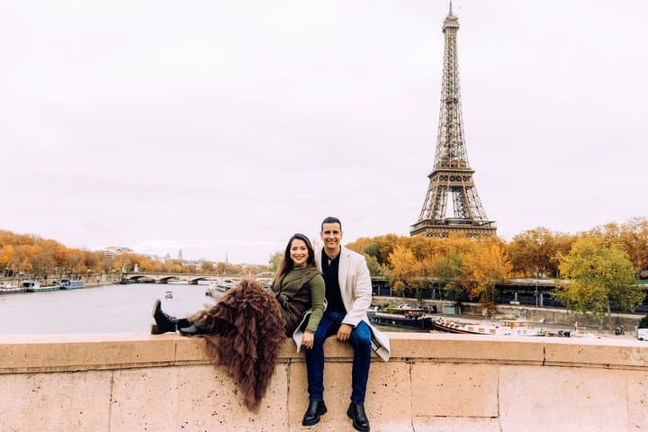 Paris Photoshoot em dois locais