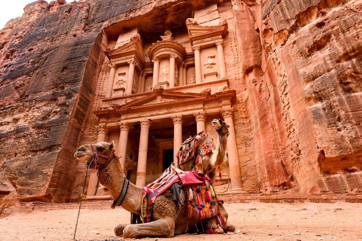 Excursão privada: Petra e Pequena Petra de um dia a partir de Aqaba