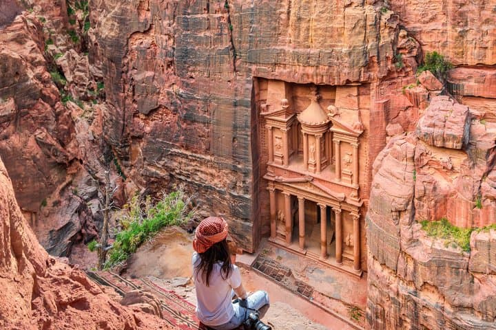Excursão privada de 2 dias a Petra - Patrimônio Mundial da UNESCO com Petra à noite