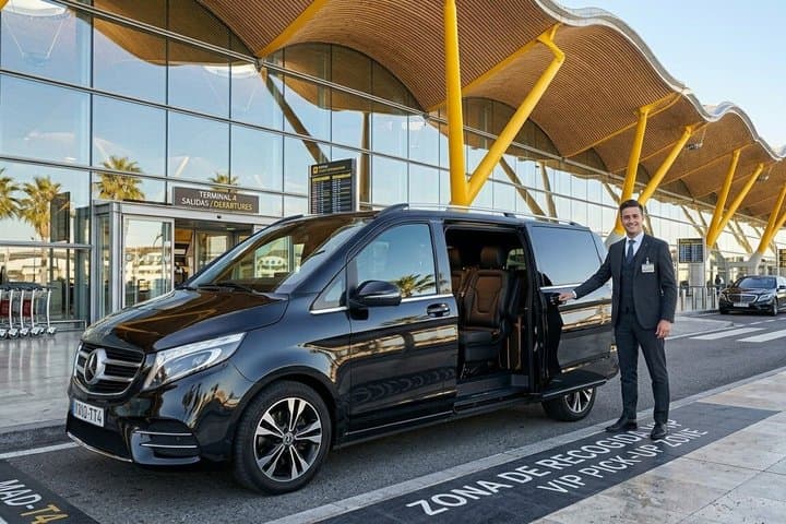 Madrid : MAD Airport Transfer privado de/para o centro da cidade de Madrid