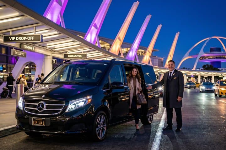 Los Angeles: Transfer privado de/para o Aeroporto Los Angeles LAX
