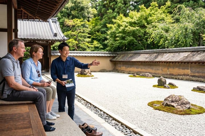 Tour Privado dos Jardins Japonês de Quioto com Guia Licenciado