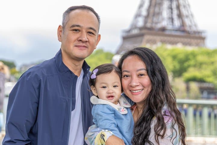 Paris Photoshoot em 30 min: livre de estresse, amigável para crianças, natural