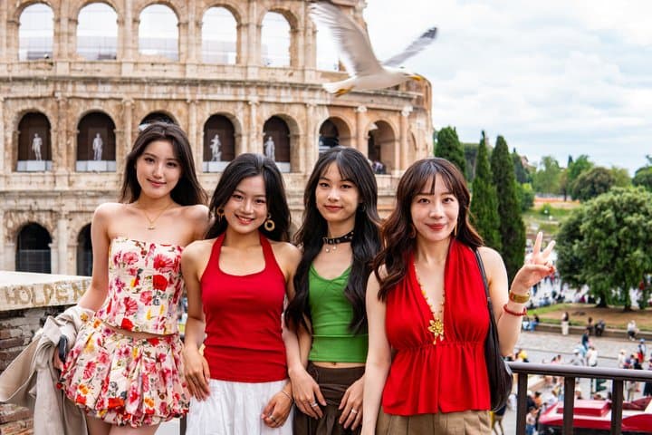 Roma Fotografia em Roma com um fotógrafo profissional