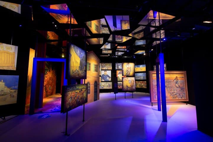 Exposição Imersiva de Vincent Van Gogh em Zurique