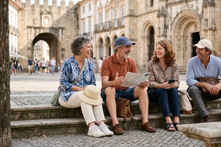Excursão a pé personalizável privada em Coimbra