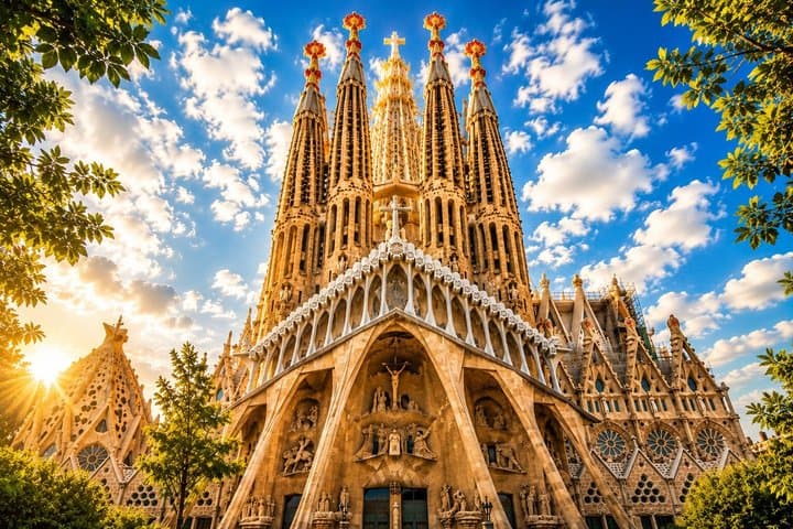 Barcelona : Visita guiada da Sagrada Família e bilhetes