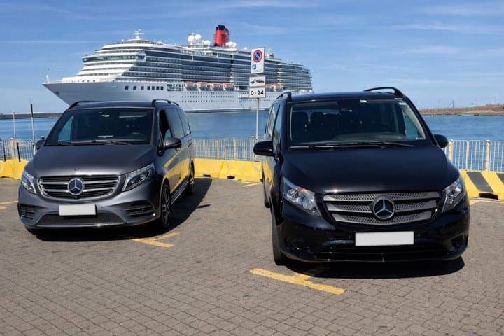 Excursão à costa de Roma com Chauffeur Privado de Civitavecchia