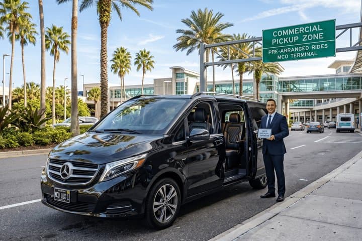 Orlando : MCO Airport Private Tour de ida e volta para Orlando/Disneyland