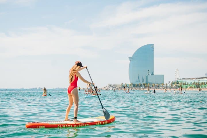 Paddle Surf em Barcelona