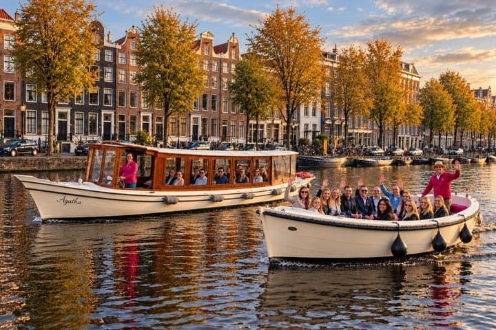 Cruzeiro All-Inclusive de 90 Minutos em Amsterdã pelo Capt. Jack